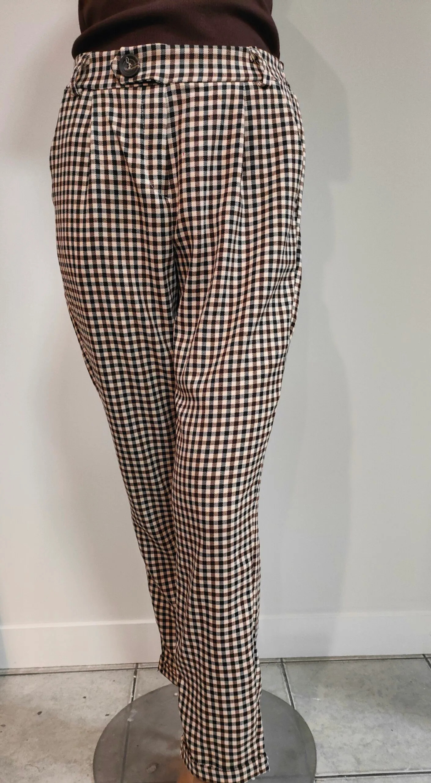 Spodnie w krateczkę Funk n soul