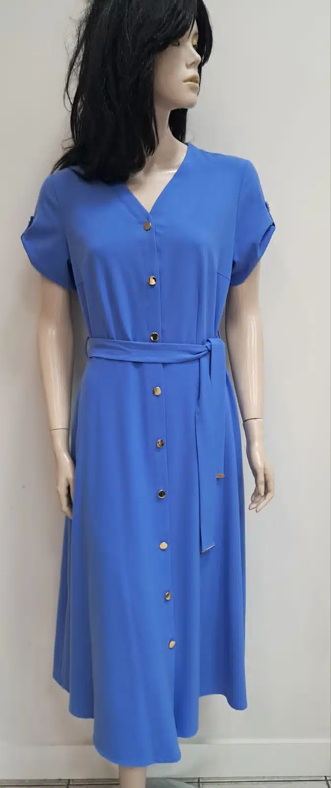 Sukienka niebieska De Fitto