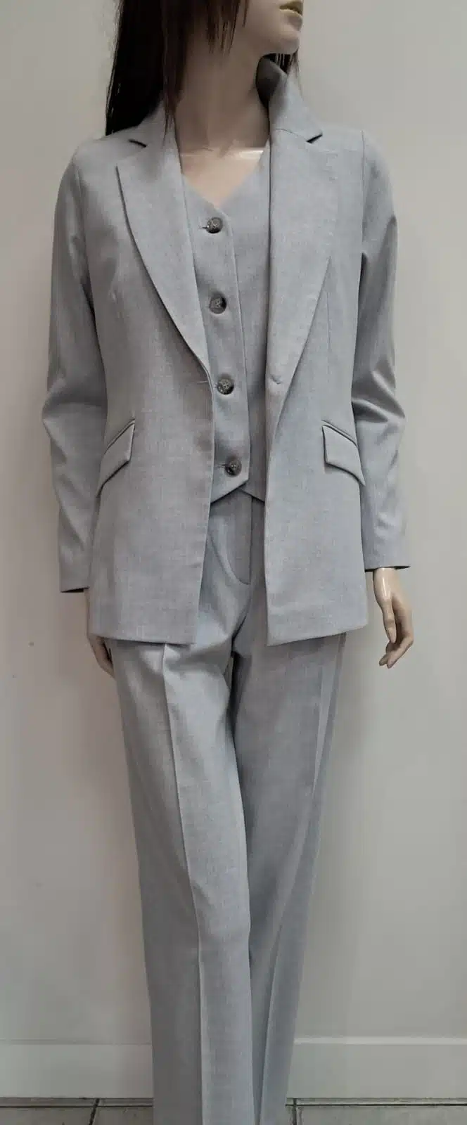 Spodnie popielate De Fitto