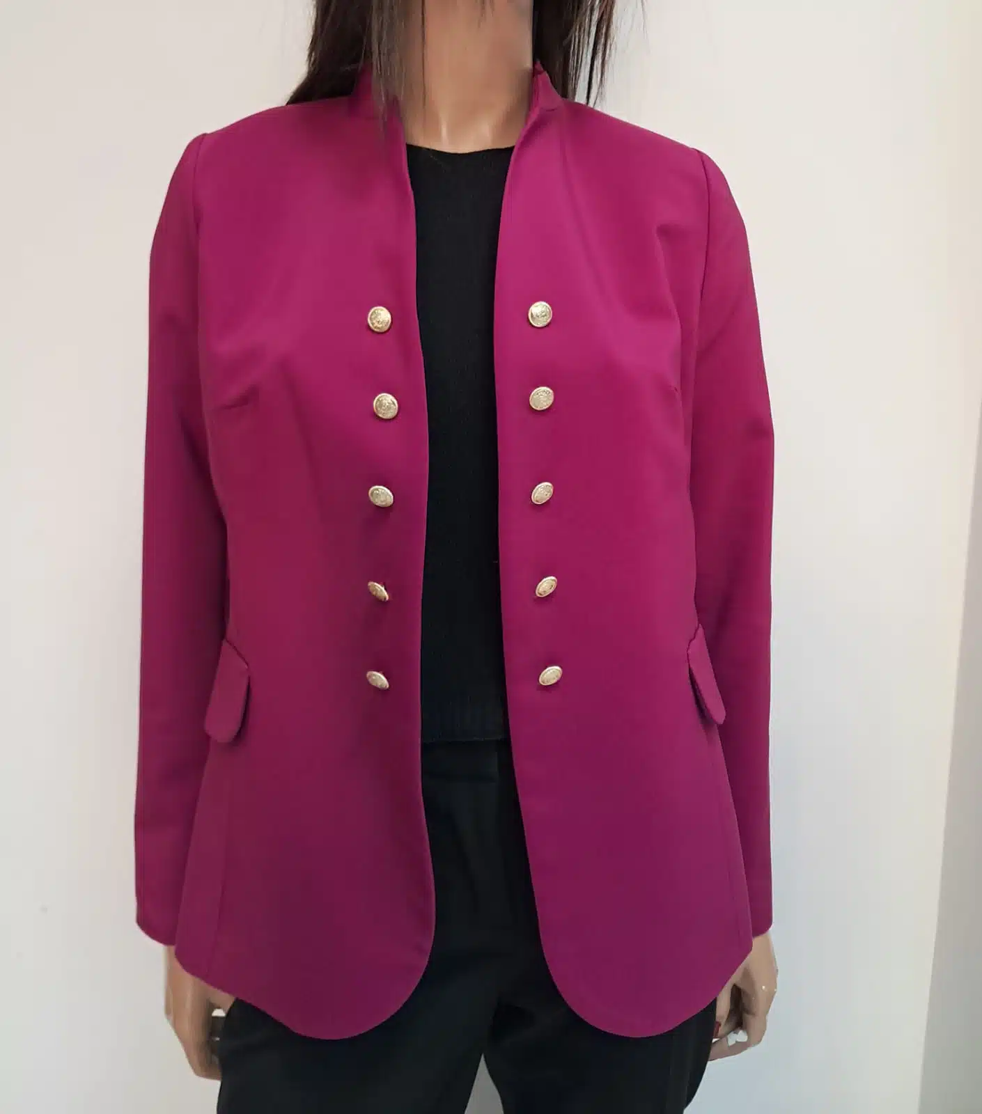 Żakiet fuksja De Fitto