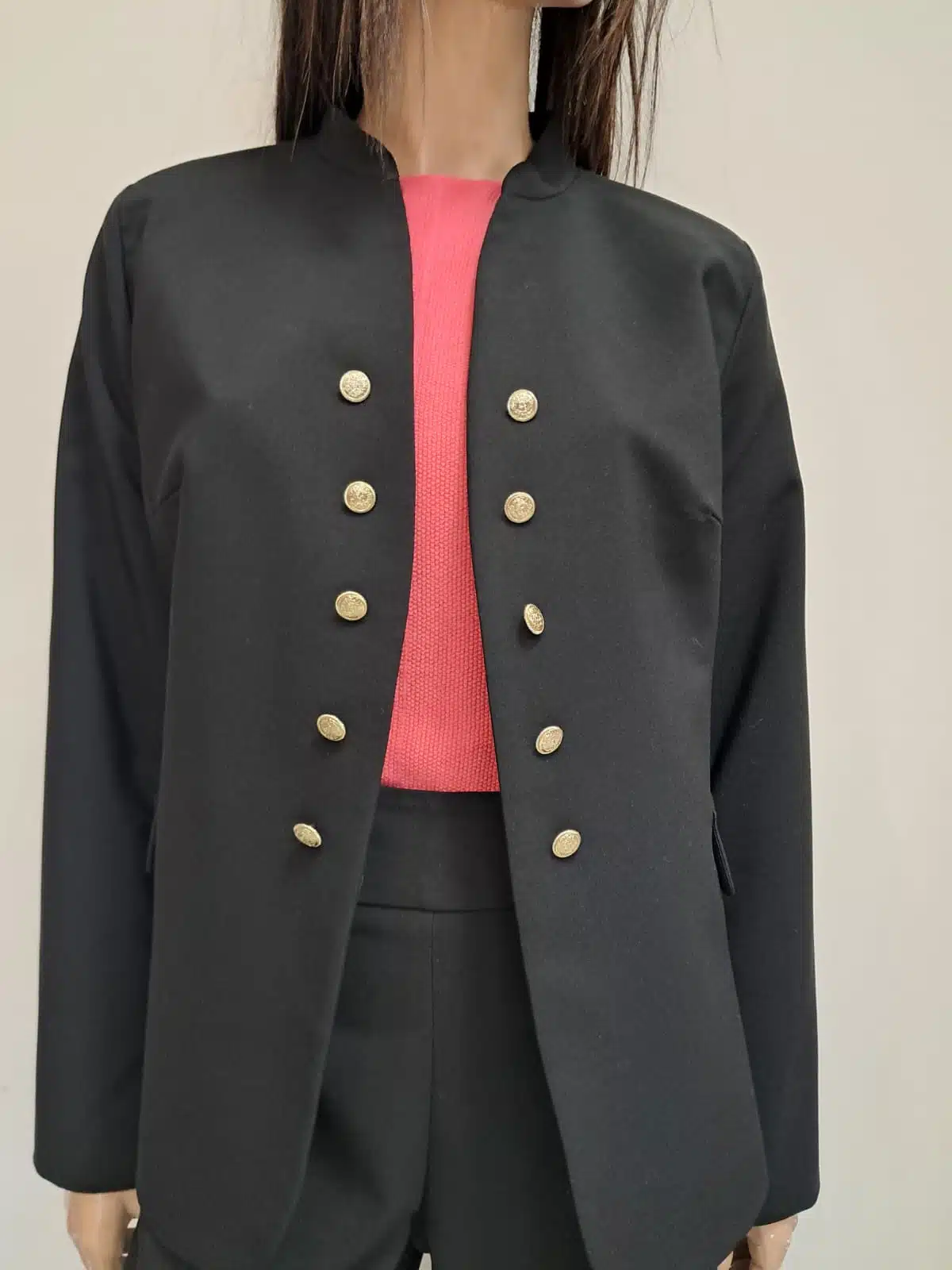 Żakiet czarny De Fitto