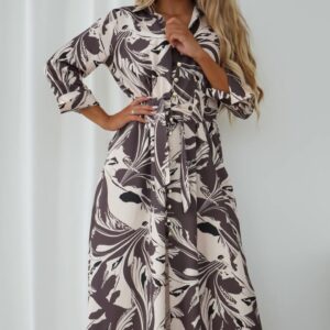 Sukienka beż- fango Margarita