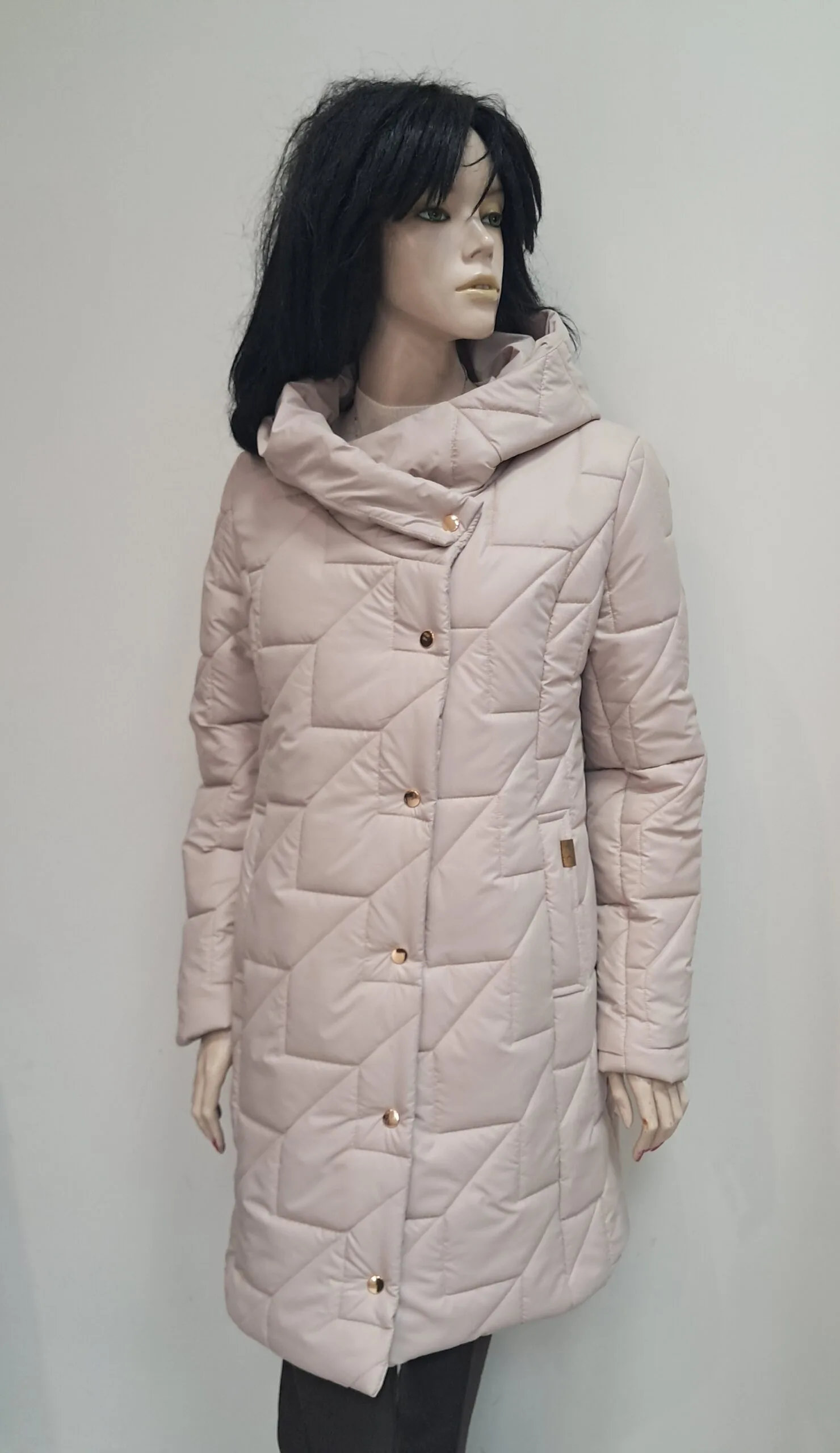 Beżowa kurtka DE Fitto