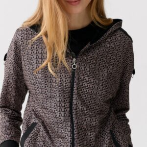 Bluza rozpinana FERIA z fantazyjnym printem