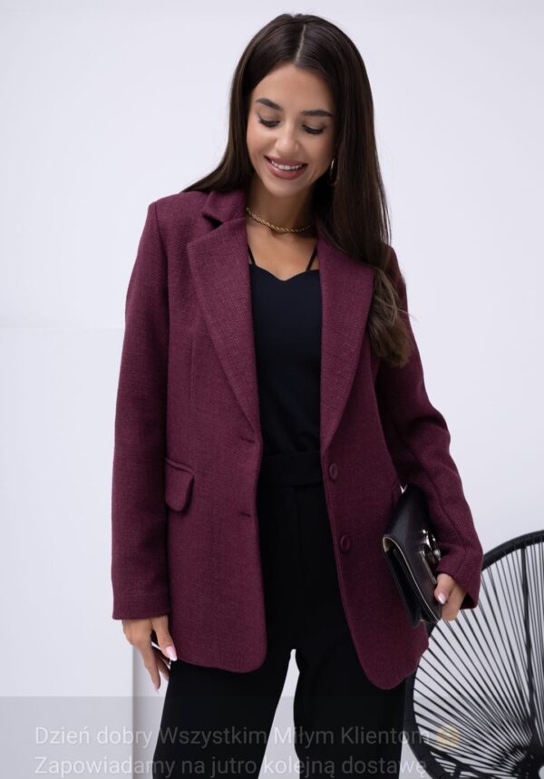 Marynarka burgund BB