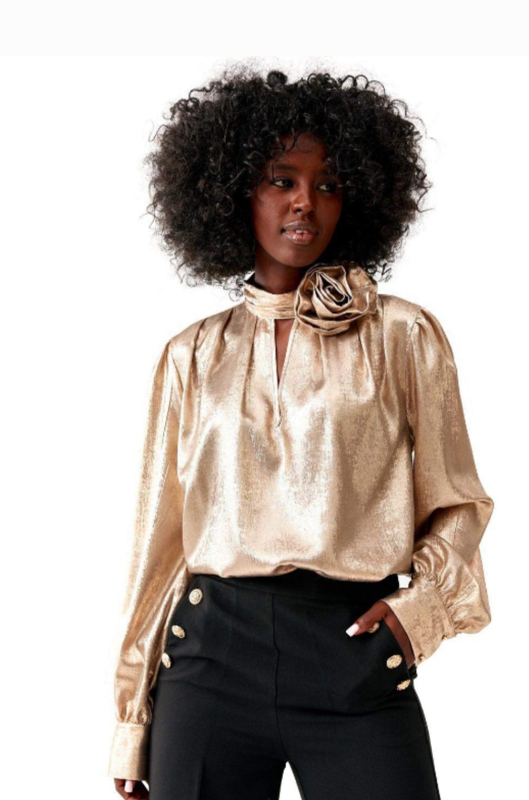 Złota bluzka Teresa