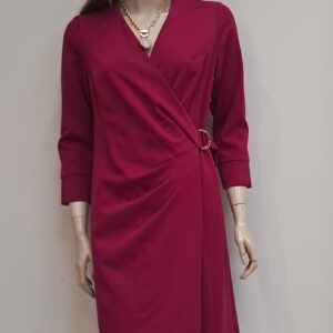 Sukienka zakładana De Fitto – Fuksja
