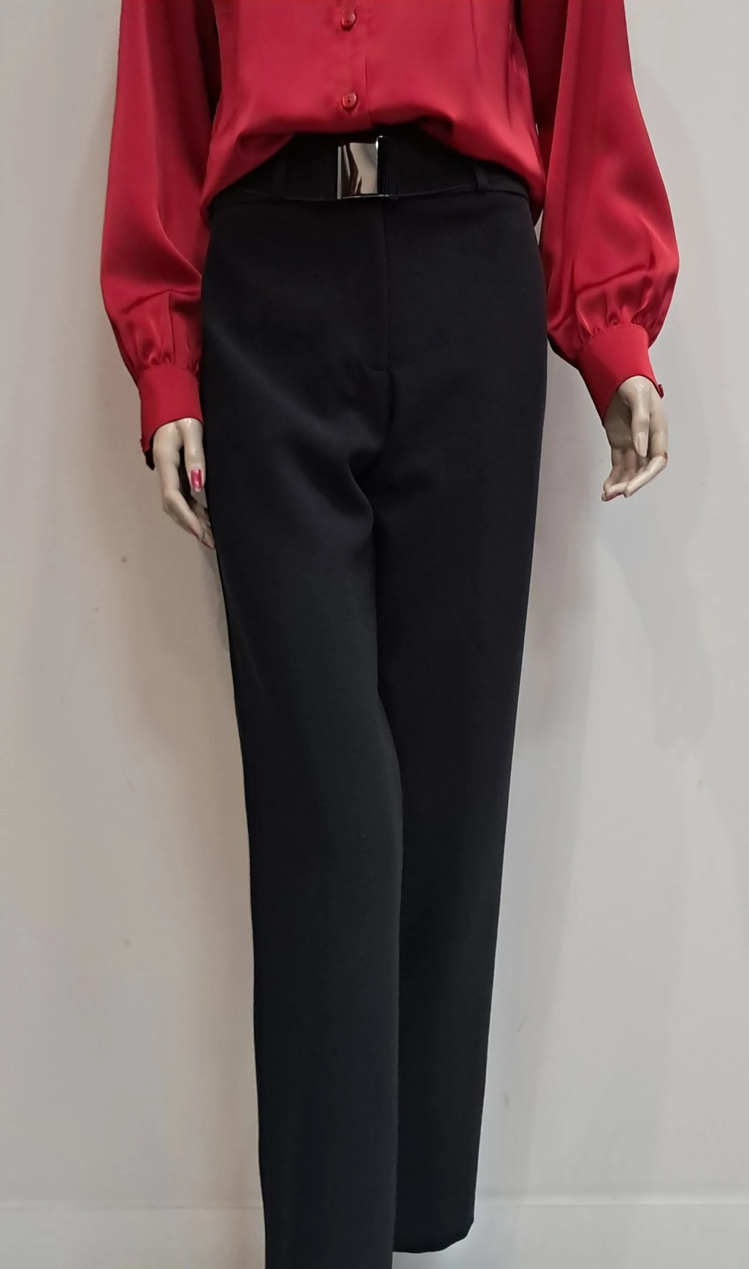 Eleganckie spodnie czarna. De Fitto