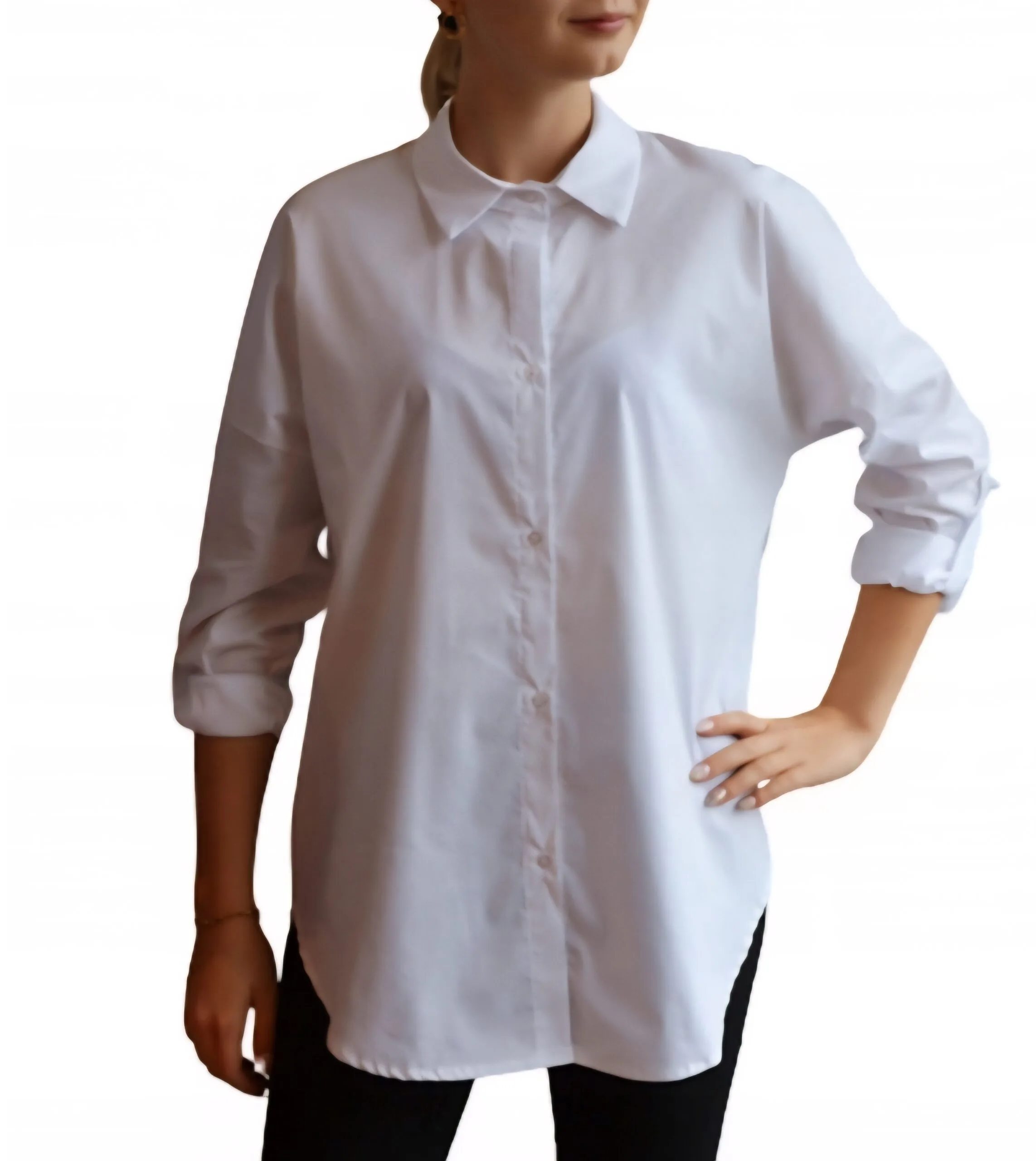 Koszula biała bawełniana Funk N Soul