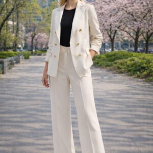 Komplet ecru De Fitto