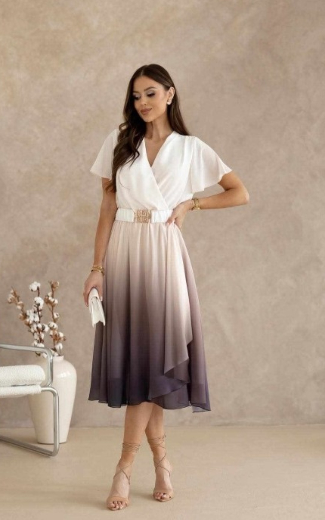 Elegancka ,cieniowana sukienka Modernline