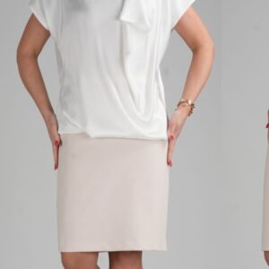 elegancka bluzka perłowa