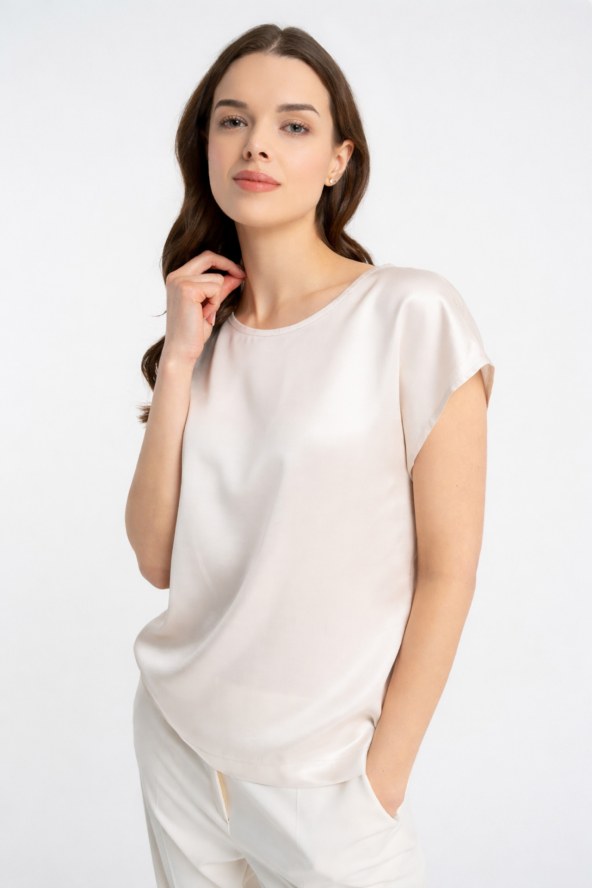 Bluzka Daria perłowa Elegant Pearl Click