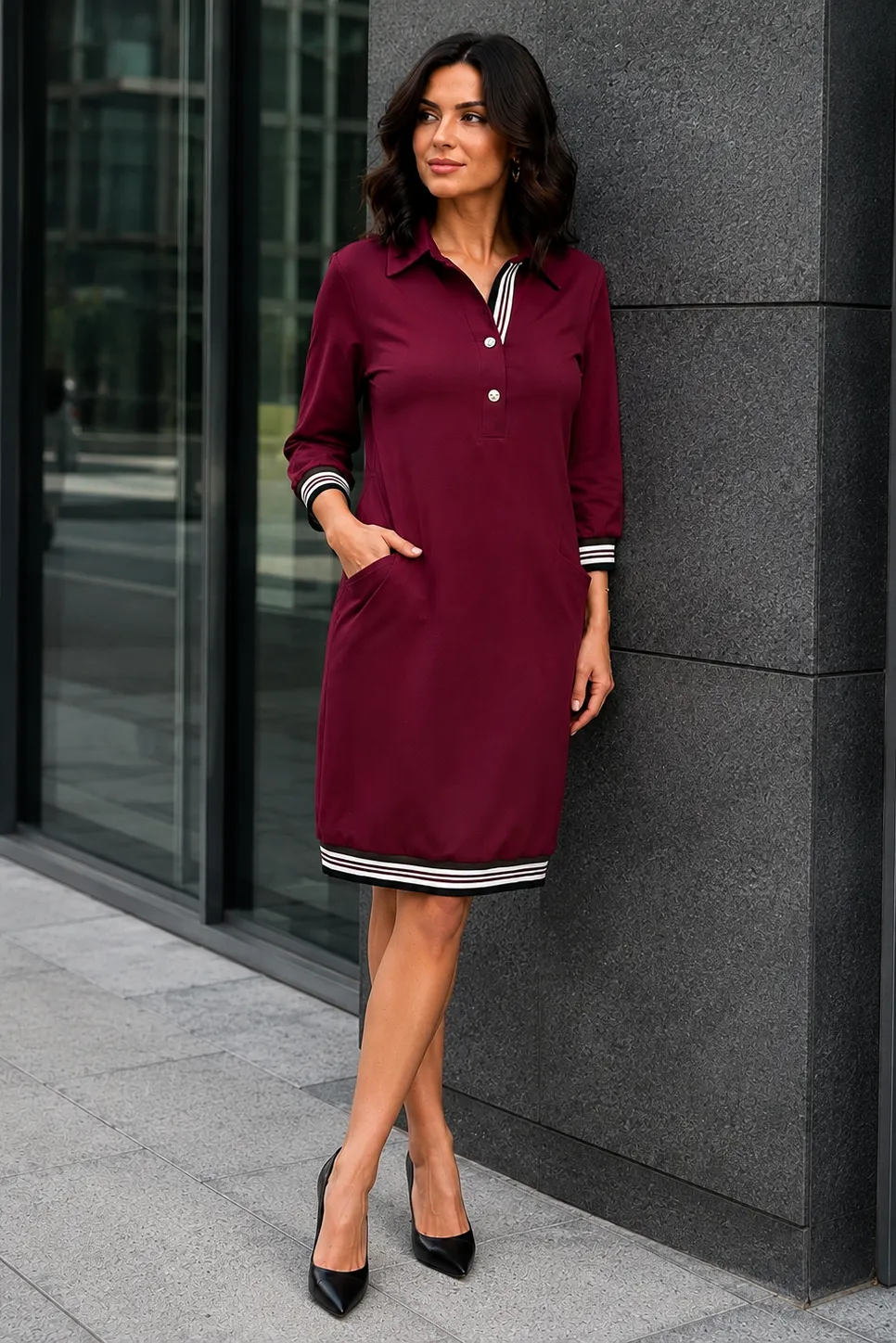 Sukienka Donna Bordo